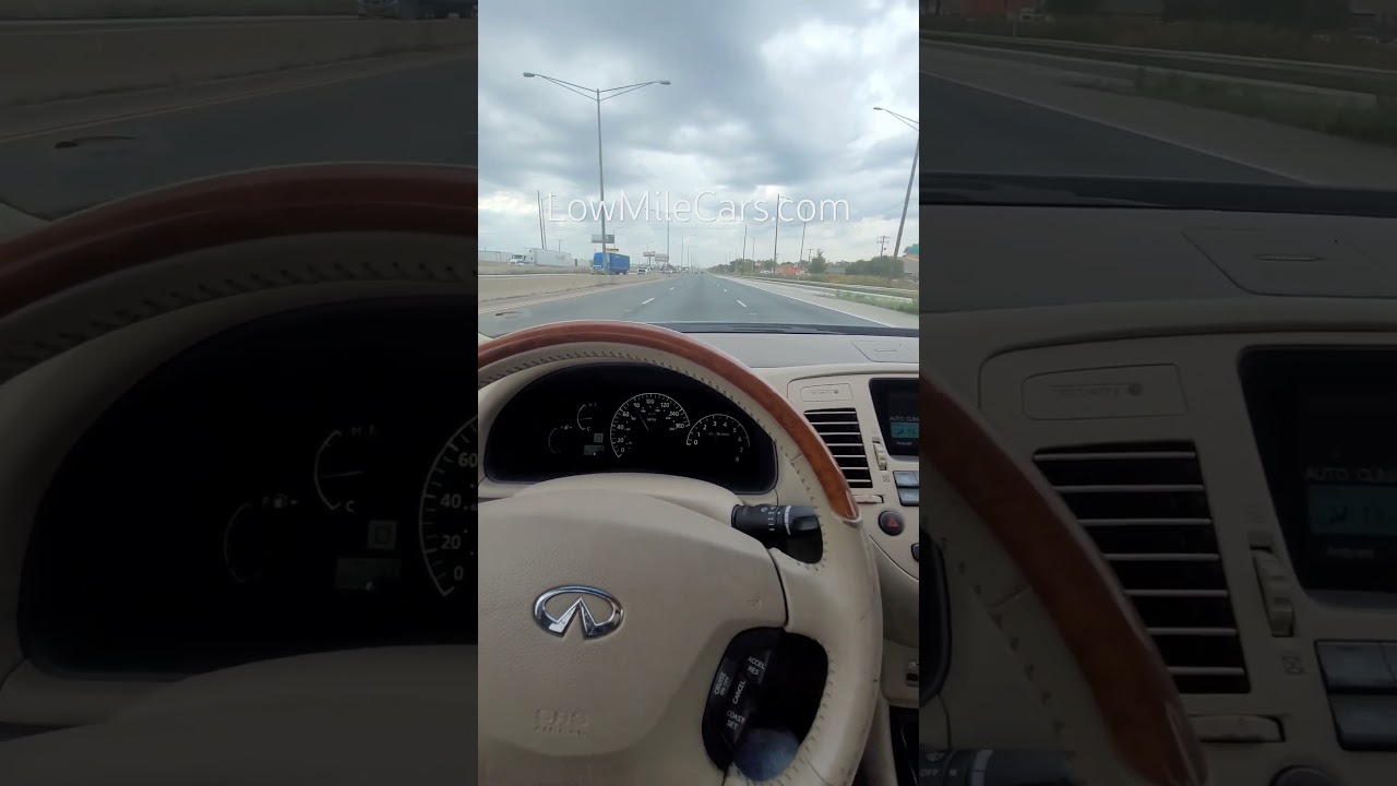 POV monster Infiniti Q45 #drivingfun #lowmilecarscom