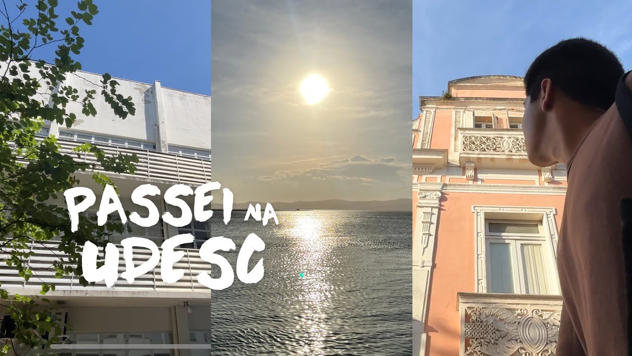 VOU FAZER ARQUITETURA NA UDESC LAGUNA- Vlog de Faculdade