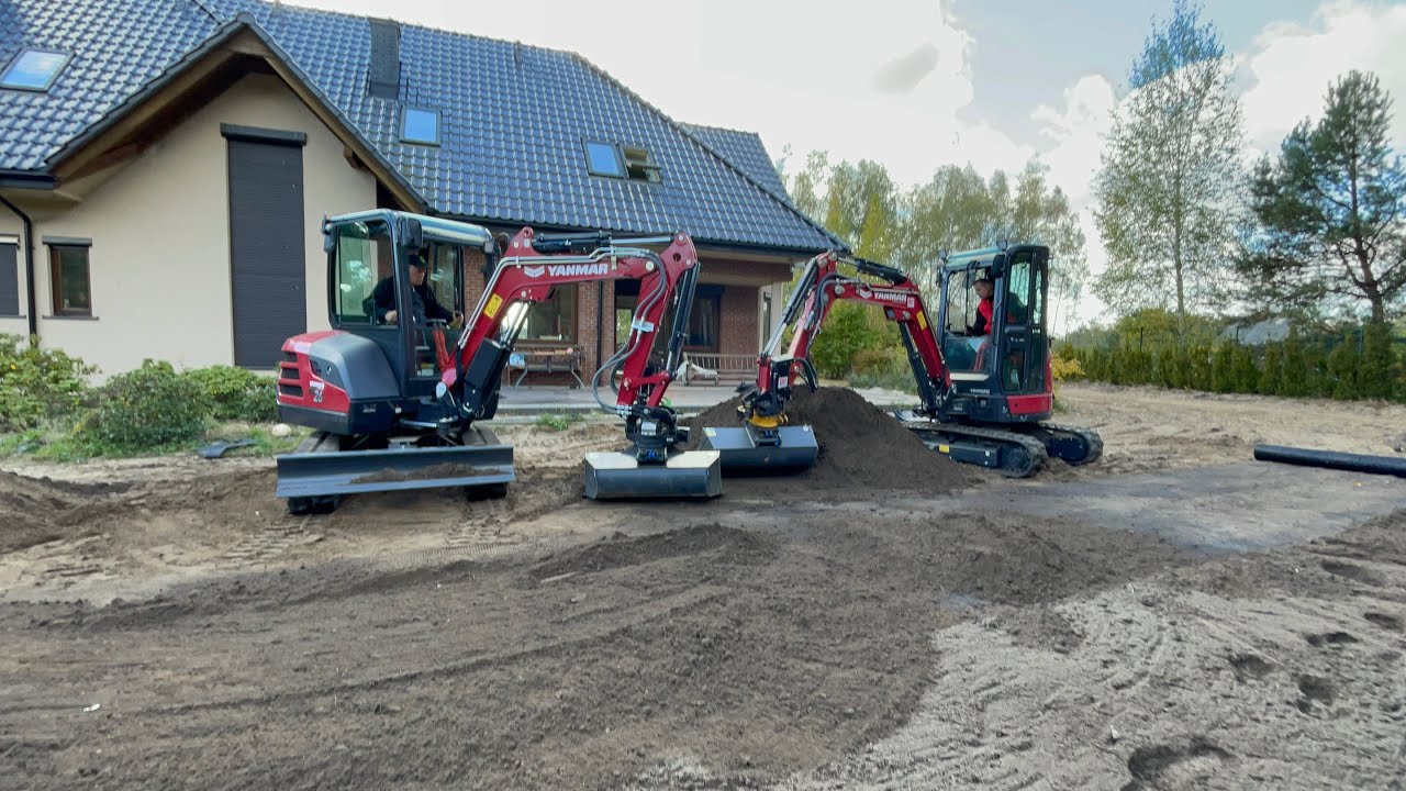 Efektywne wykorzystanie maszyn w ogrodnictwie … vio27 czy sv26 ??? Engcon czy Steelwrist ???