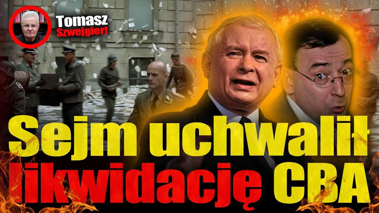 Sejm uchwalił likwidację CBA. Tomek Szwegiert mówi jak to zrobić. Jak obezwładnić szantażystów PiS