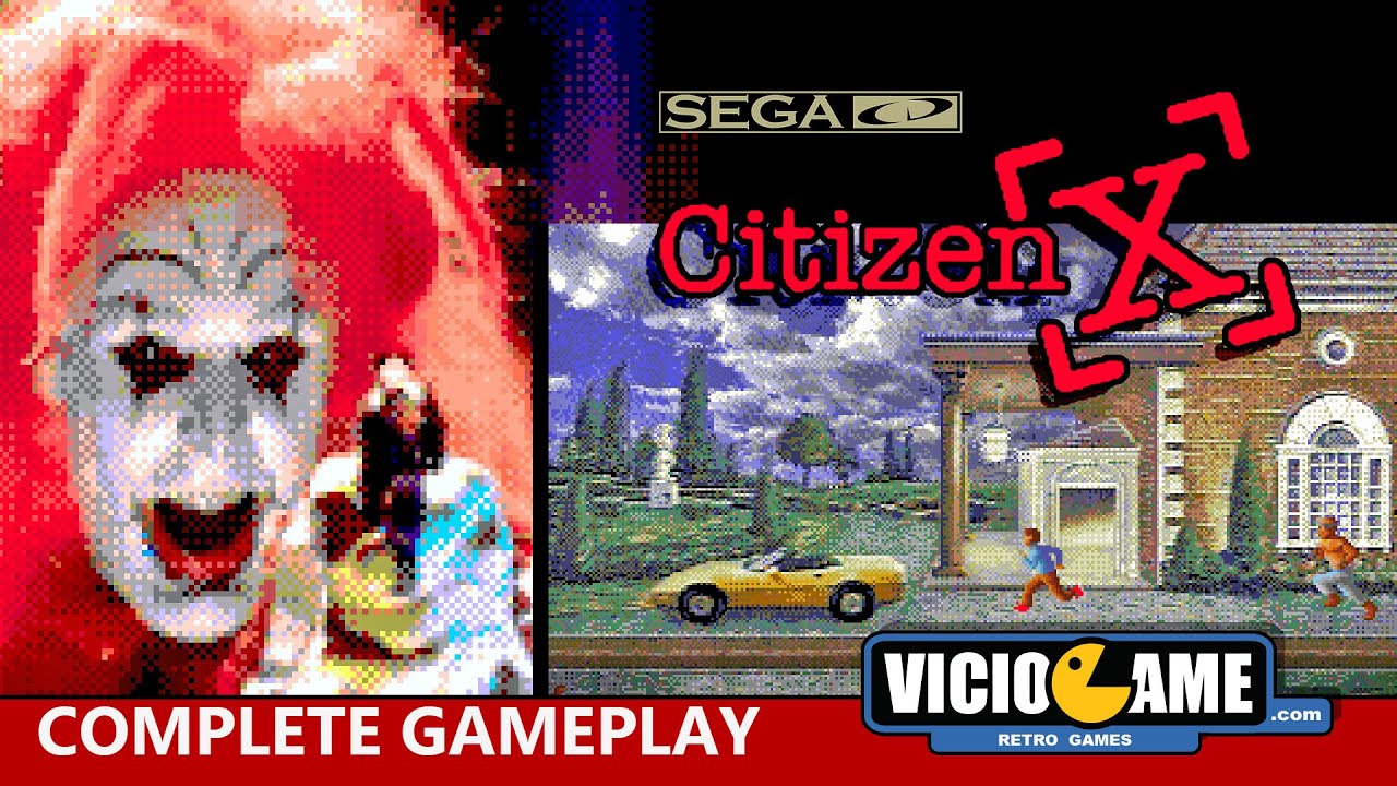 🎮 Citizen X (Sega CD) Complete Gameplay