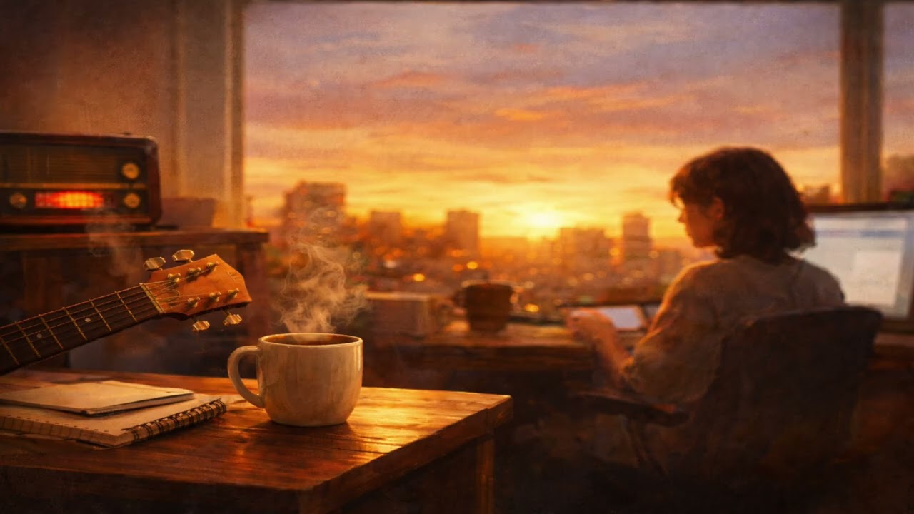 周一是我的周五｜温暖民谣｜办公室日常故事 Acoustic Folk Song – Cozy Office Life｜Tatafly