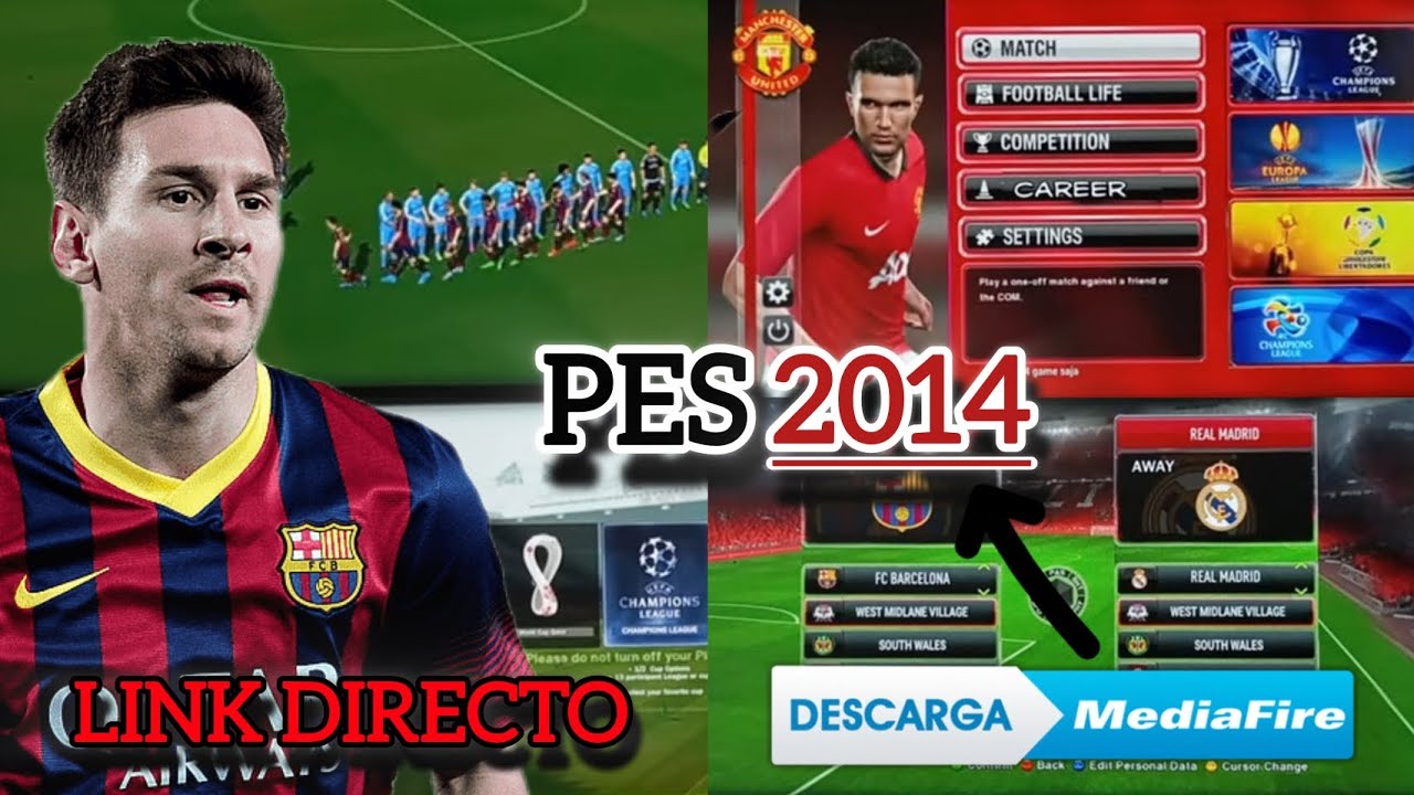 ✅DESCARGA YA FIFA 16 MOD PES 2014 PARA ANDROID LINK DIRECTO CON PLANTILLAS Y KITS DEL 2014!!