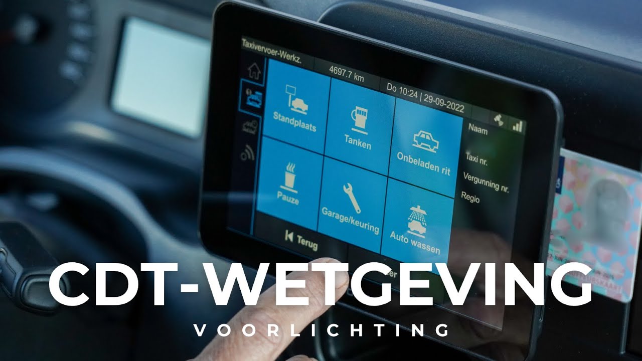 Voorlichtingsvideo CDT-wetgeving | Cabman