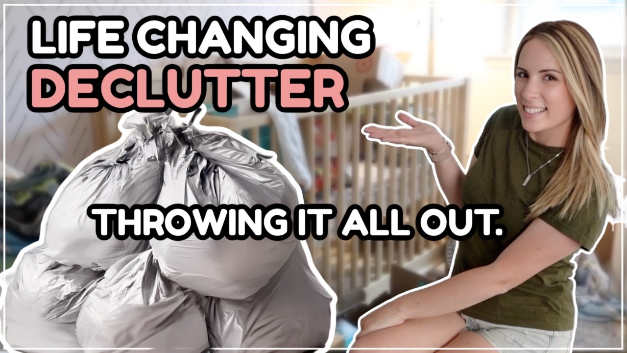 THROWING EVERYTHING OUT IN 2024 / 10 Habits For A Clutter Free Home! Realistic Whole House Declutter