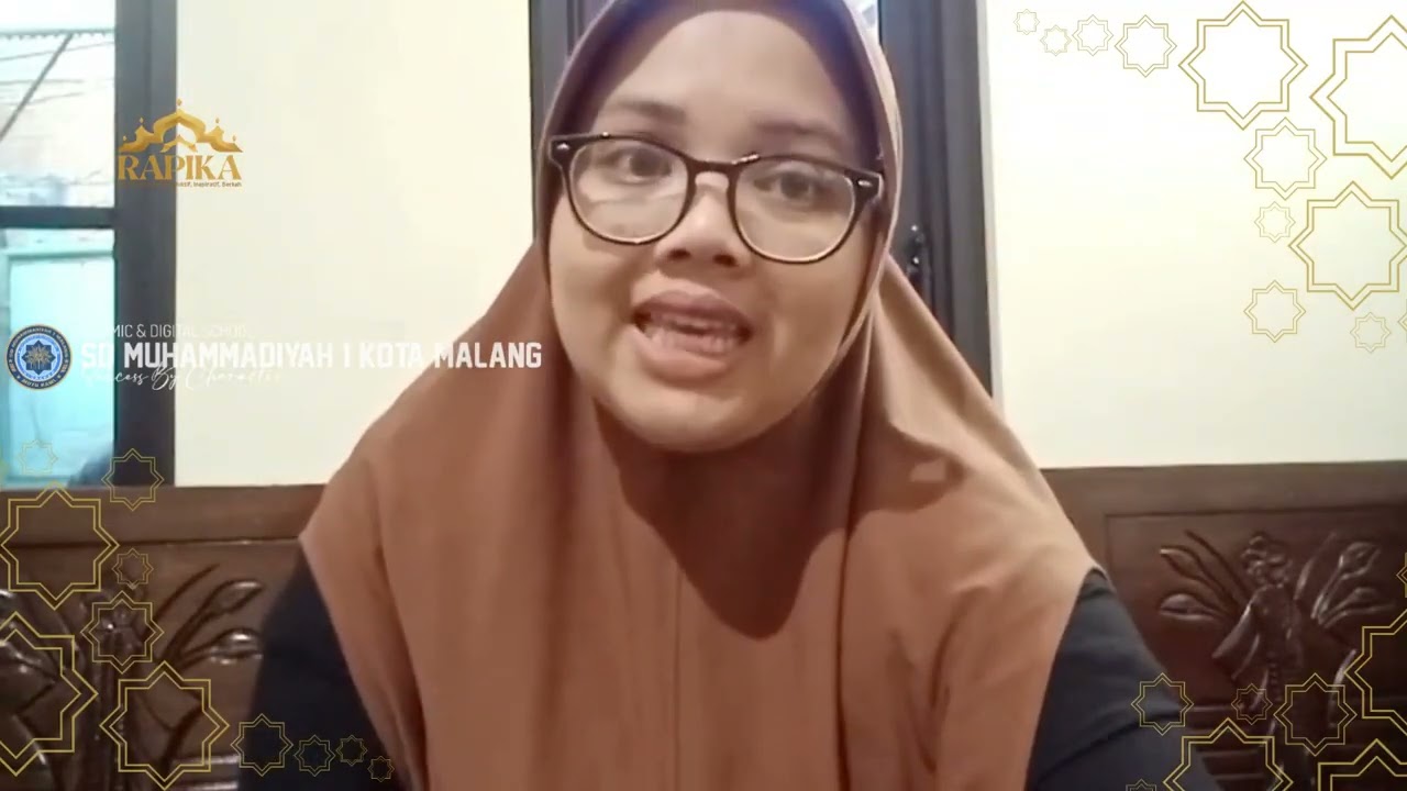 RAPIKA Ramadhan Aktif, Produktif, Inspiratif dan Berkah bersama Ustadzah Riska Nur Wachidya U, S.Pd