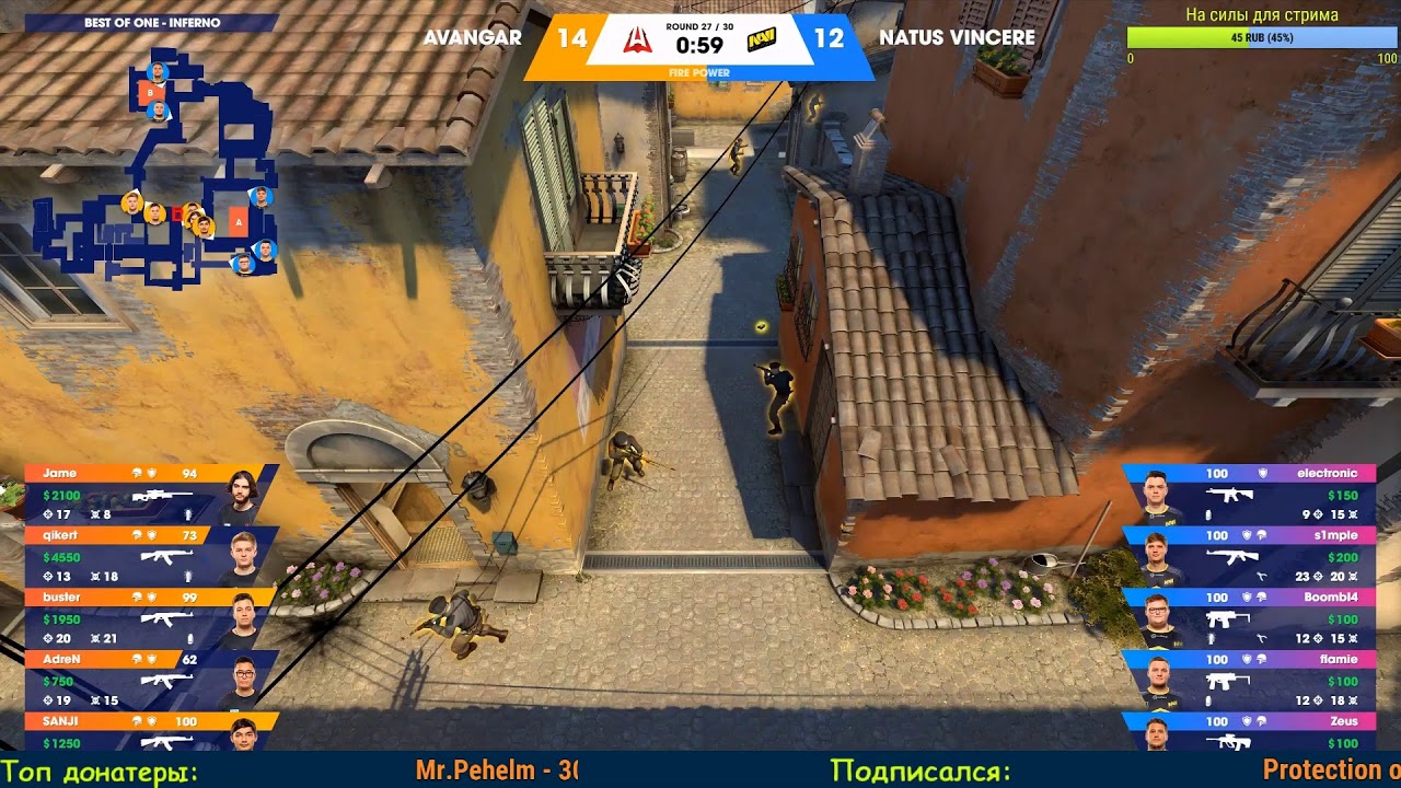 CS:GO ||| Avangar vs NaVi | BLAST Pro Series: Moscow 2019