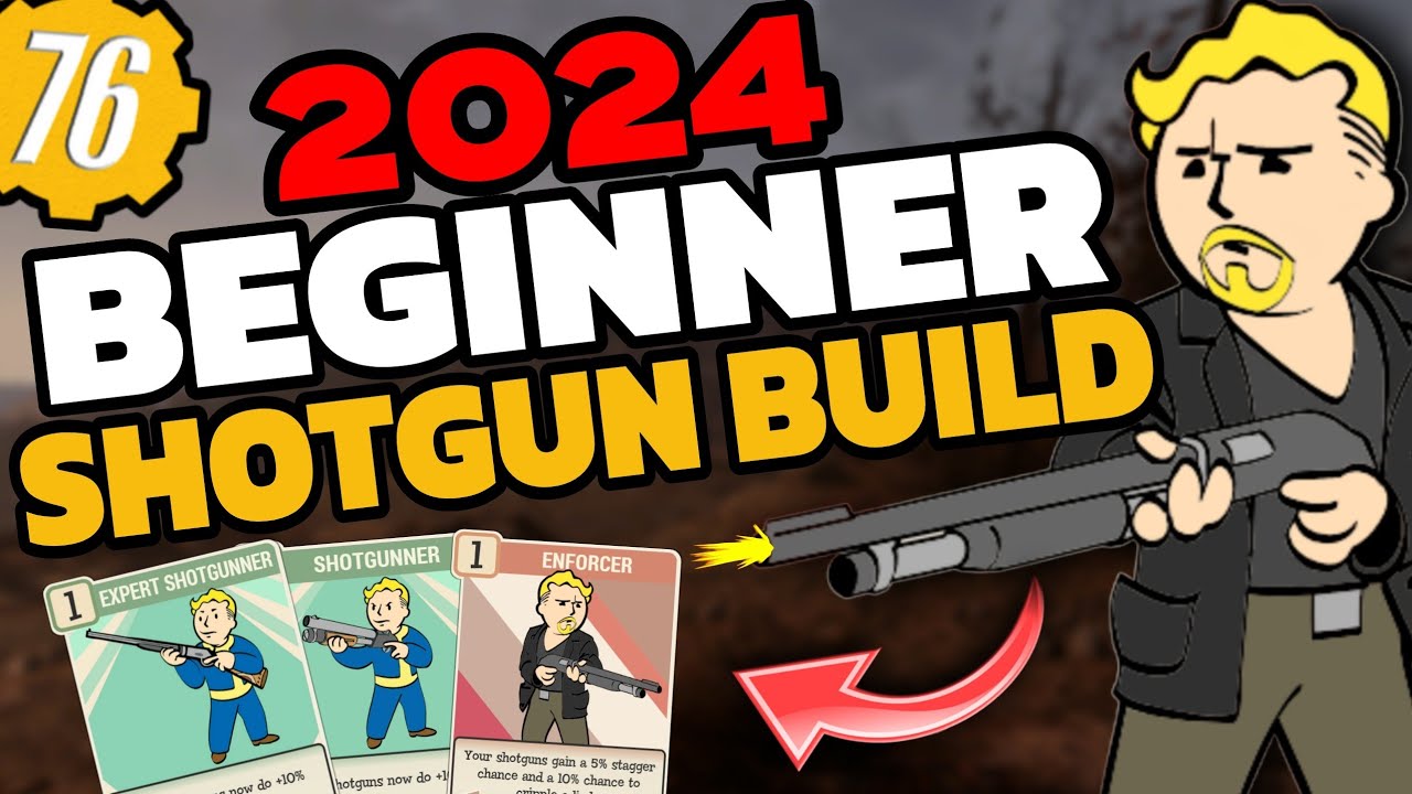 Fallout 76 Shotgun Build Guide 2024! - Beginner Tips and Tricks For New Players (Fallout 76 Build)