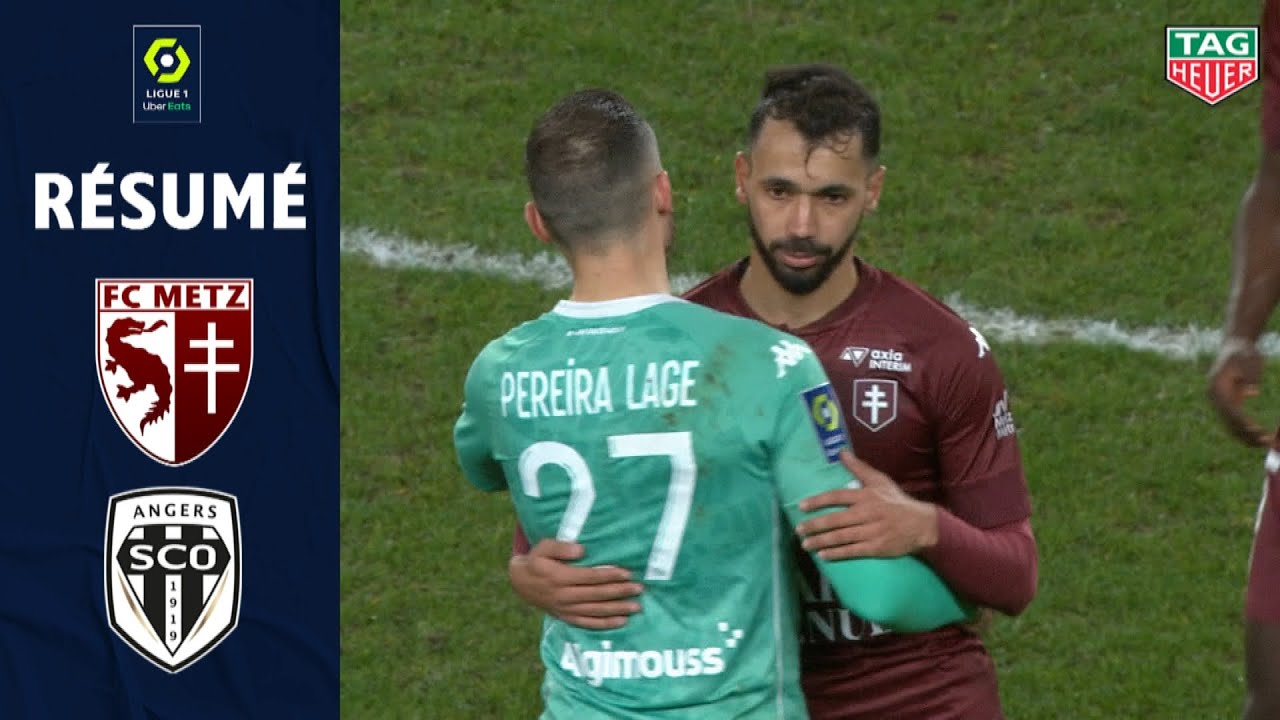 FC METZ - ANGERS SCO (0 - 1) - Résumé - (FCM - SCO) / 2020-2021