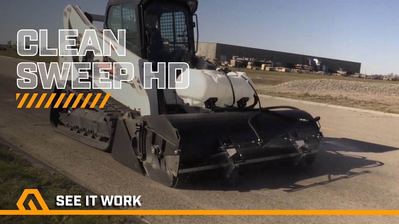 Quick Attach Clean Sweep HD&trade; Pick-Up Broom