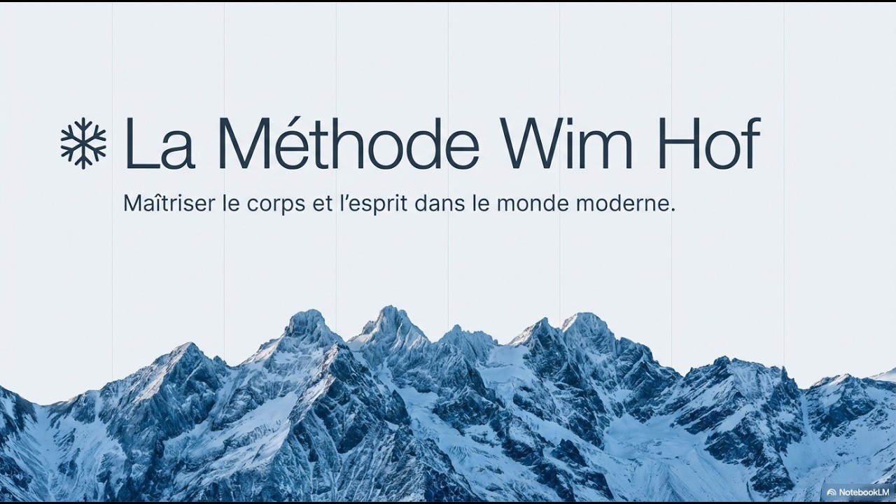 ❄️ La Méthode Wim Hof : Maîtriser le Corps et l'Esprit