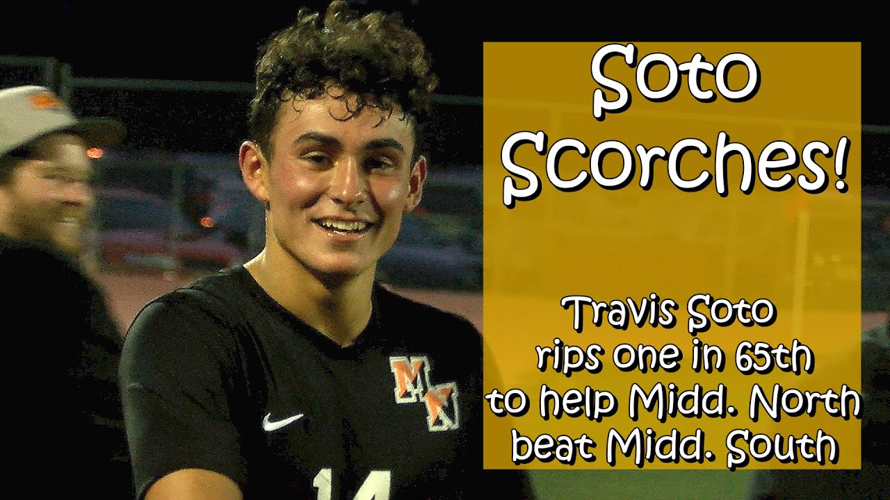 Middletown North 2 Middletown South 0 | HS Boys Soccer | Stepney and Soto Score
