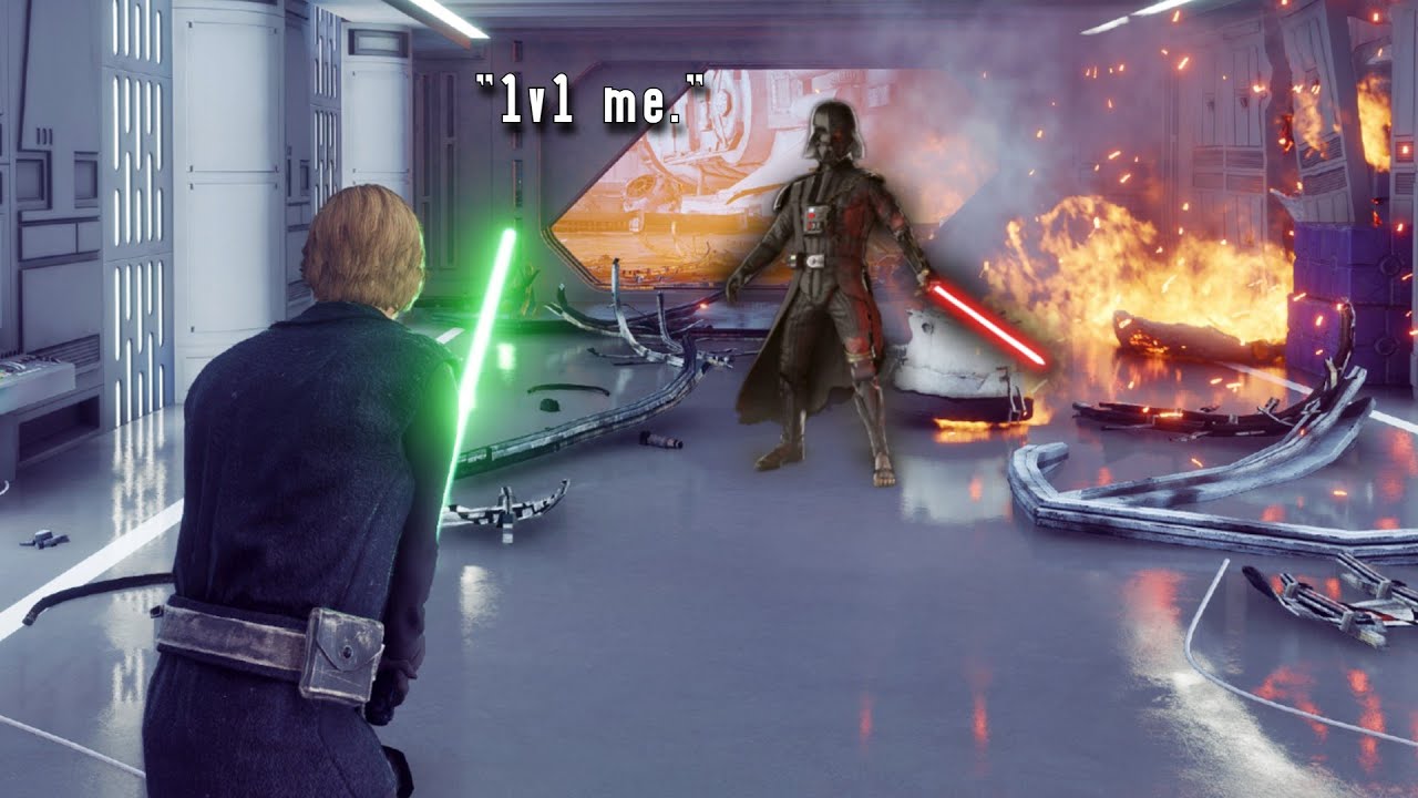 So we did the hardest challenge in Battlefront 2...