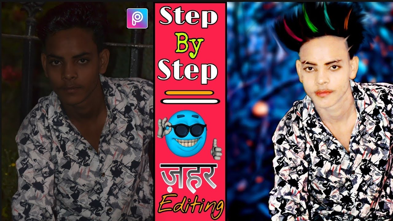 PicsArt CB Hair styles with Colors removed Editing /Picsart Tutorial style /by Royal Editing