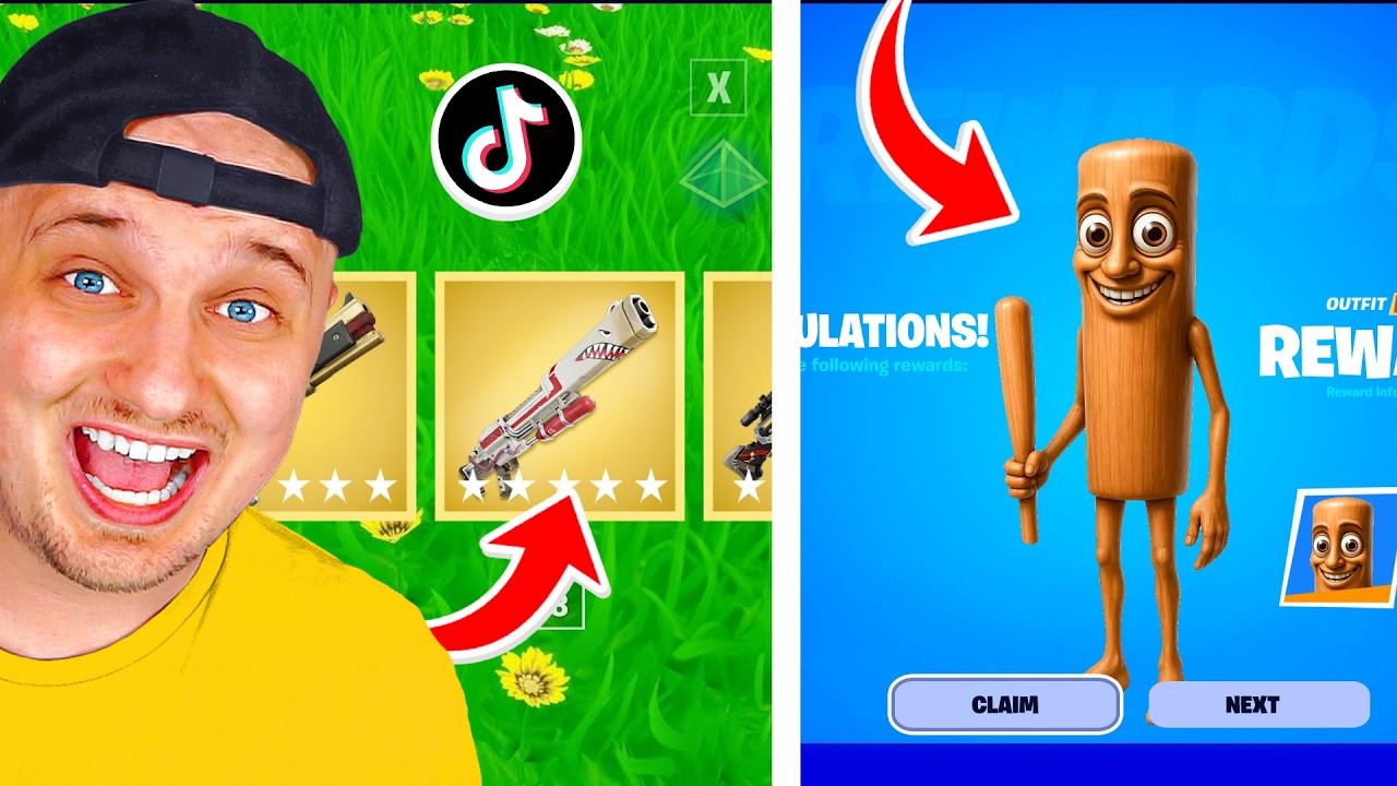 TESTUJE NAJLEPSZE TIKTOKI Z FORTNITE SEZON 2