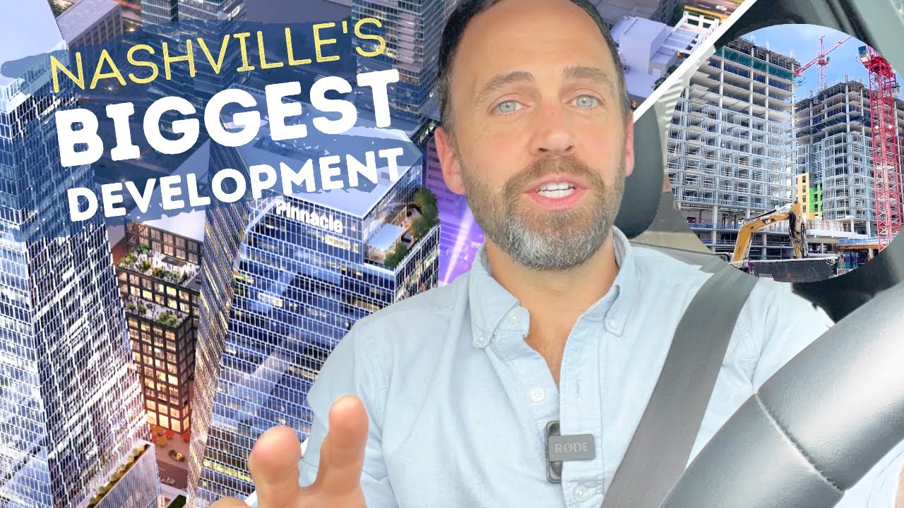 Giant downtown Nashville campus includes Amazon, music venue, 2,000 residences, and tallest tower