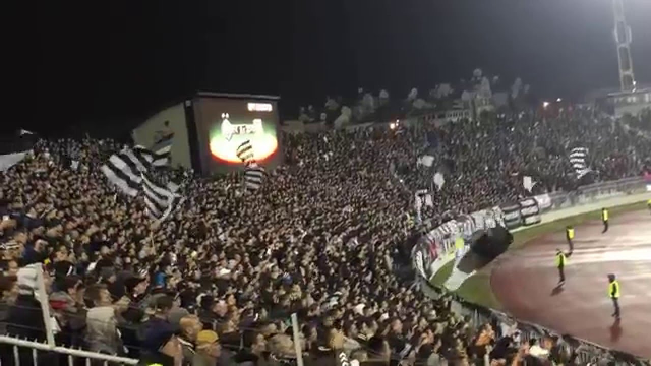 Partizan - Augsburg - Grobarski Mars (sansa Brasanca)