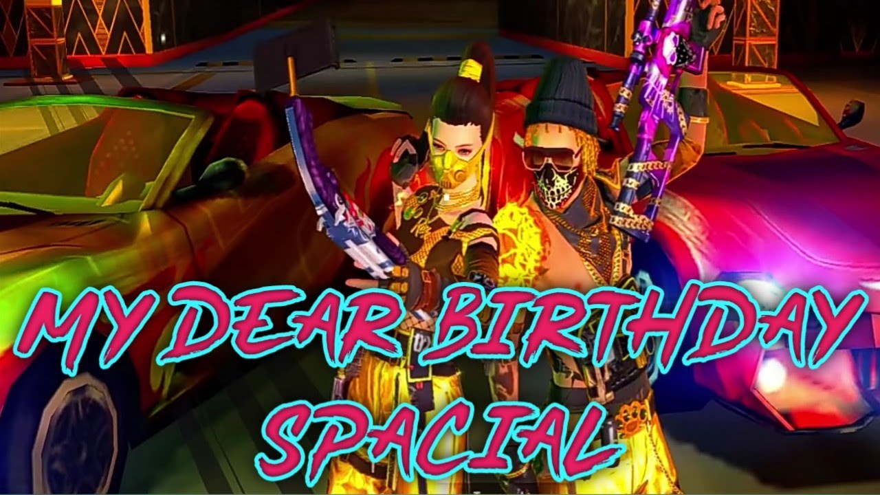 Happy Birthday Party Special Free Fire Video // Friend Birthday Special video // FF birthday Video