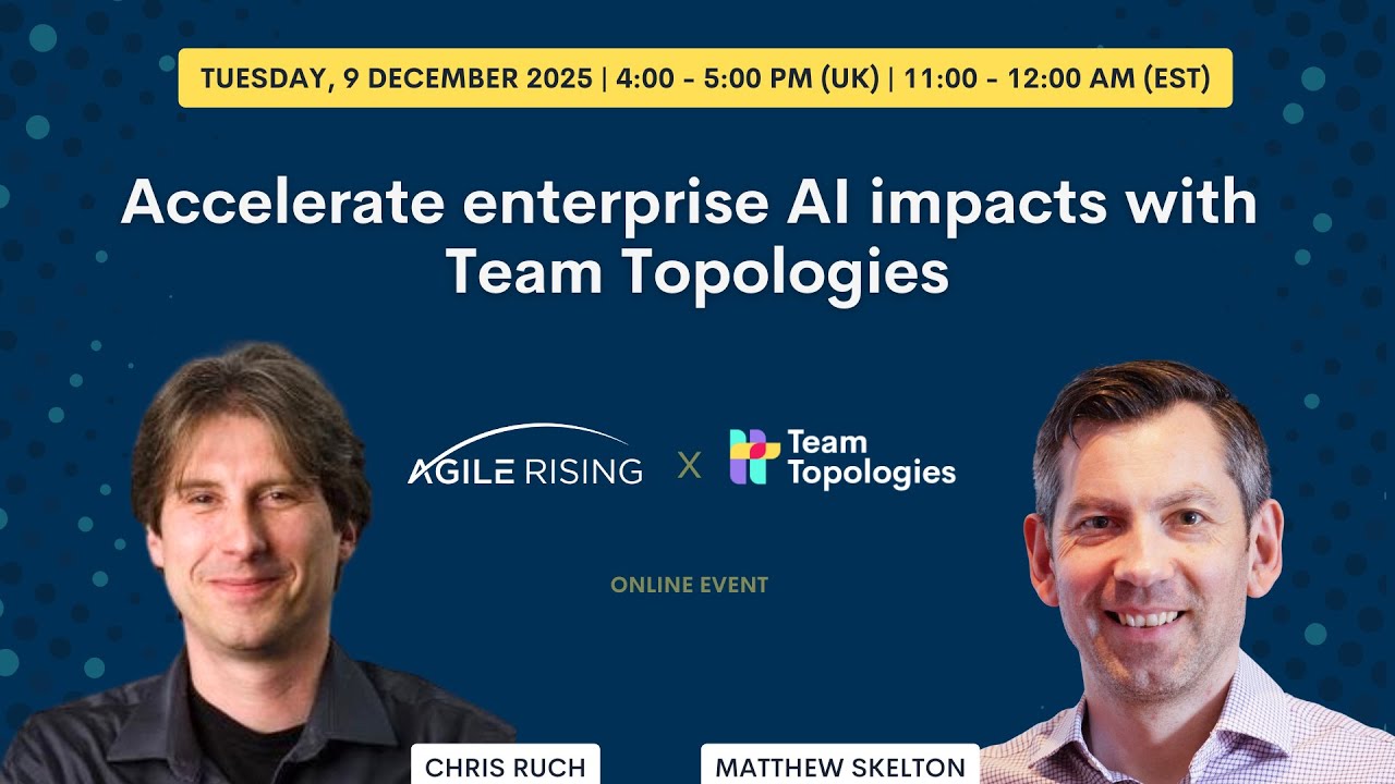 Accelerate Enterprise AI Impacts with Team Topologies