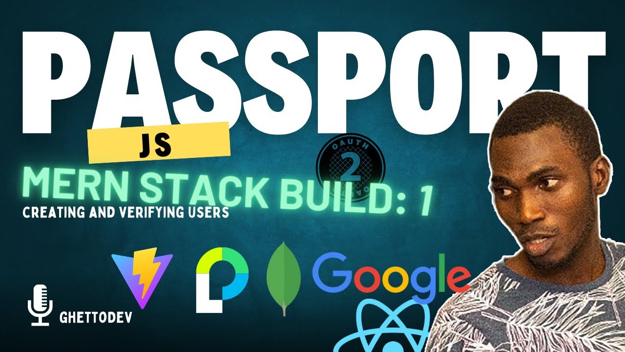 PassportJS with MERN Build: 1
