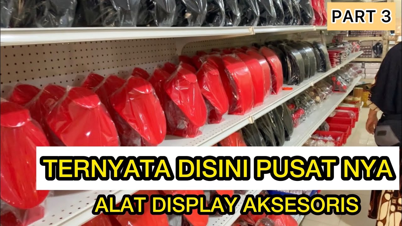 BELANJA PERLENGKAPAN DISPLAY AKSESORIS CINCIN KALUNG GELANG DI PASAR ASEMKA