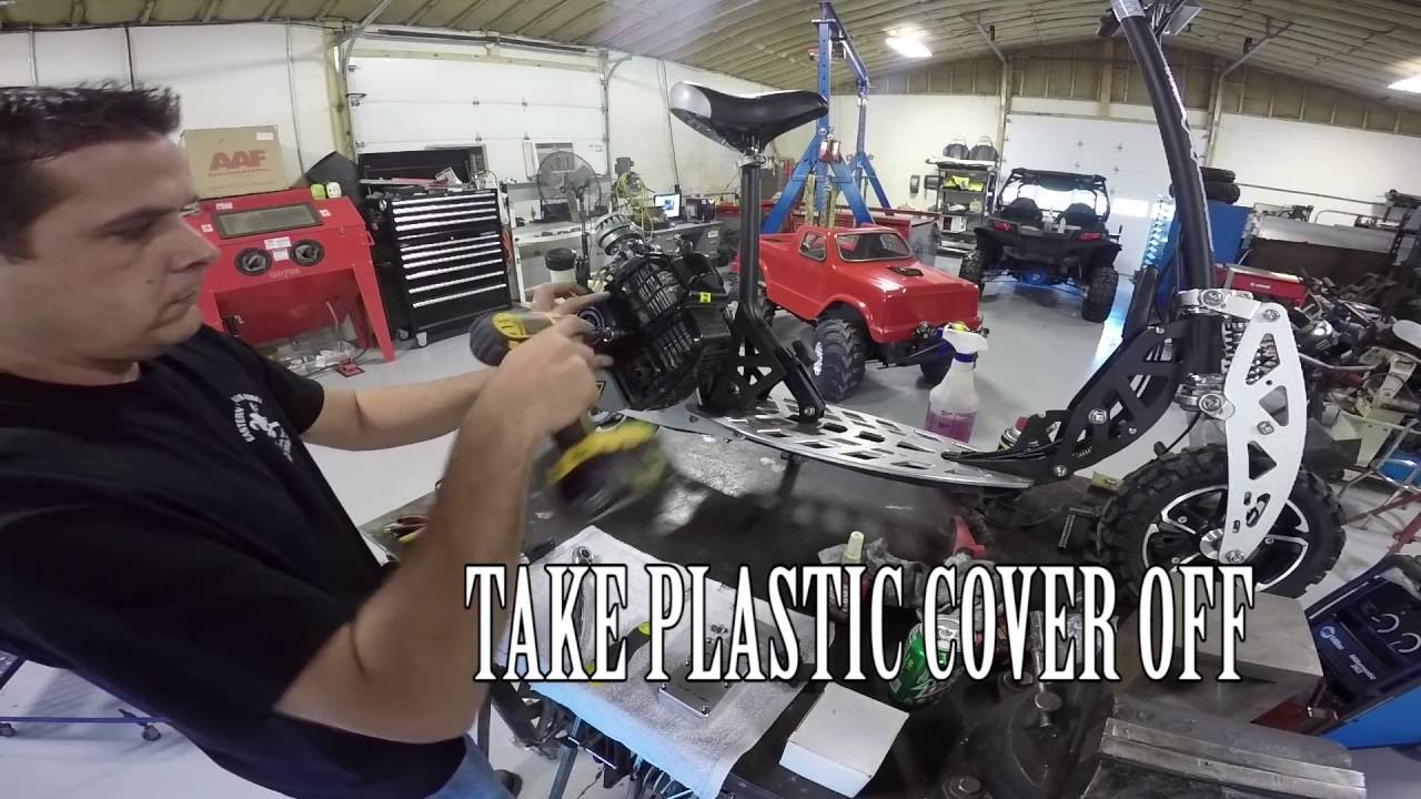EVO 49cc Scooter Upgrade