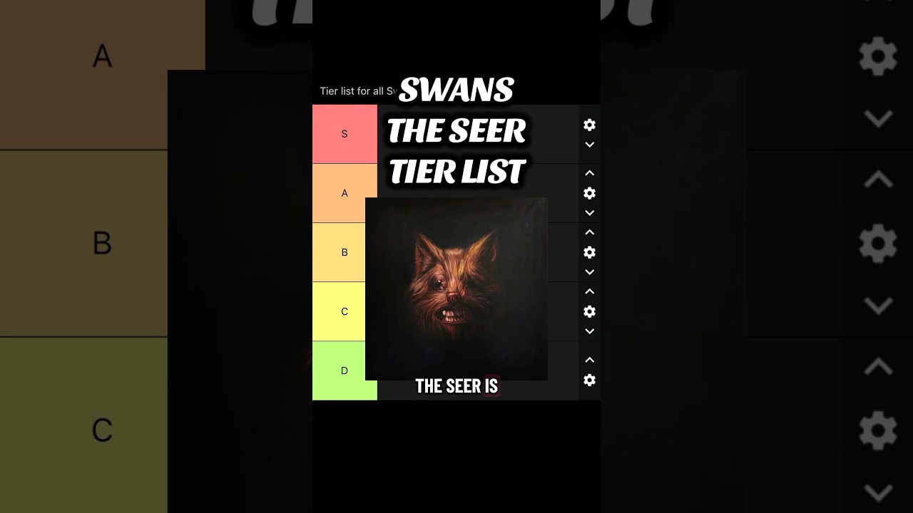 SWANS THE SEER TIER LIST!!!