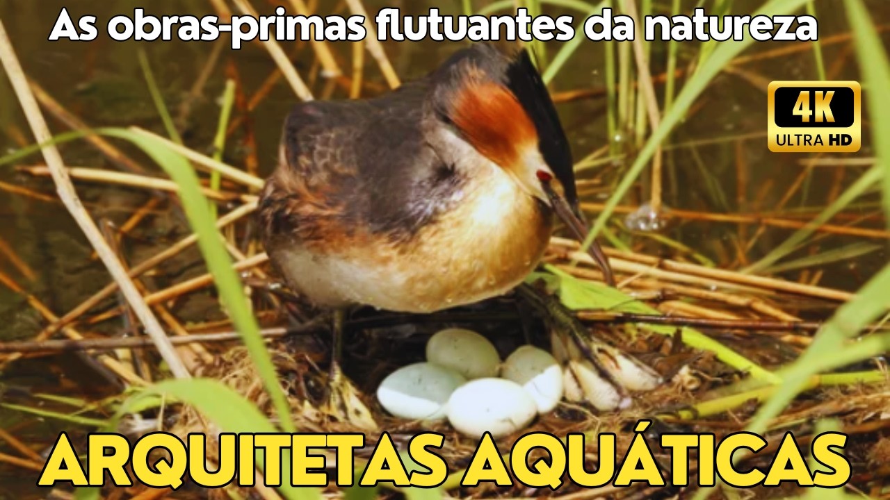 Os Arquitetos das Águas | Descubra os Segredos dos Ninhos das Aves Aquáticas
