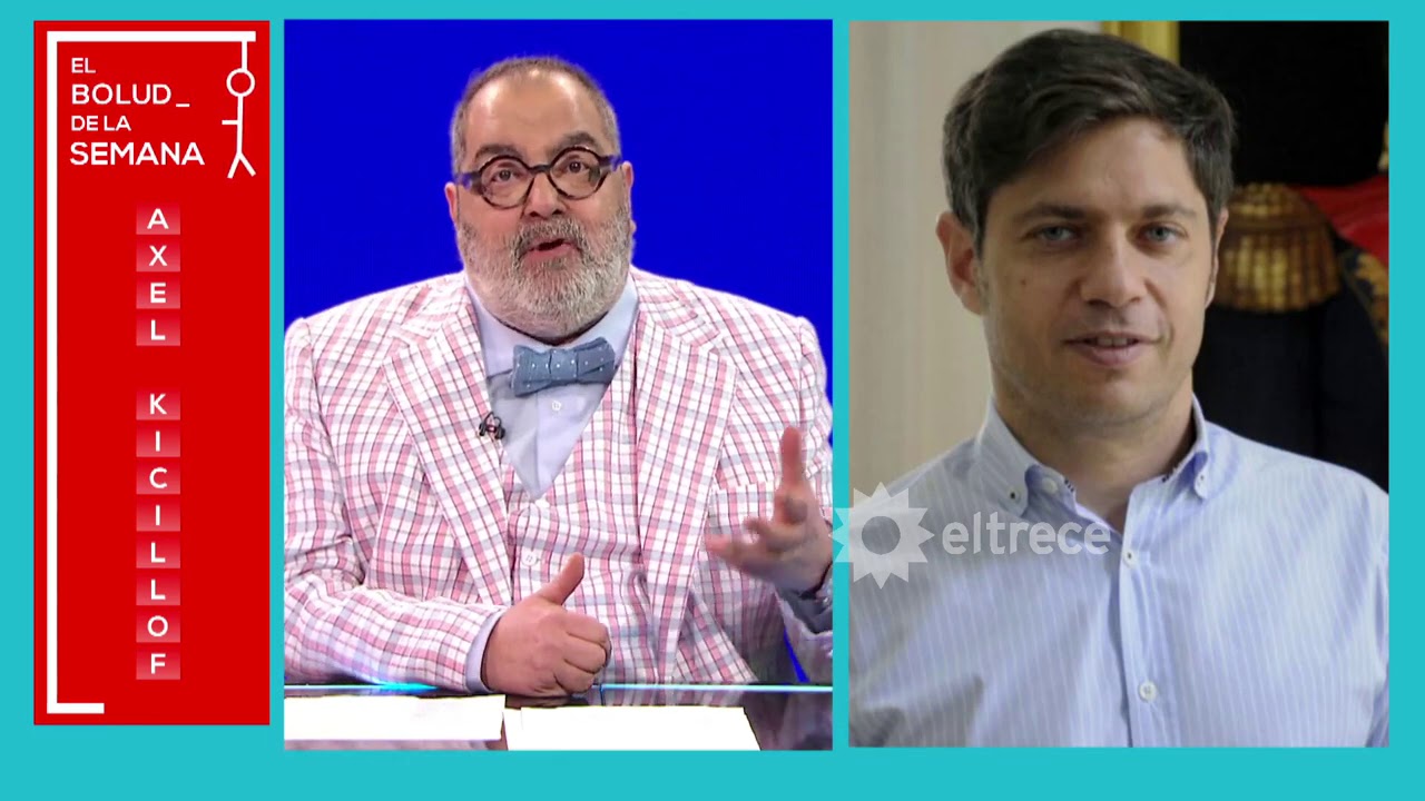 El boludo de la semana: Axel Kicillof