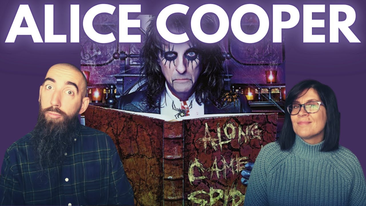 Alice Cooper - Along Came A Spider  (The Movie) (REACTION) with my wife