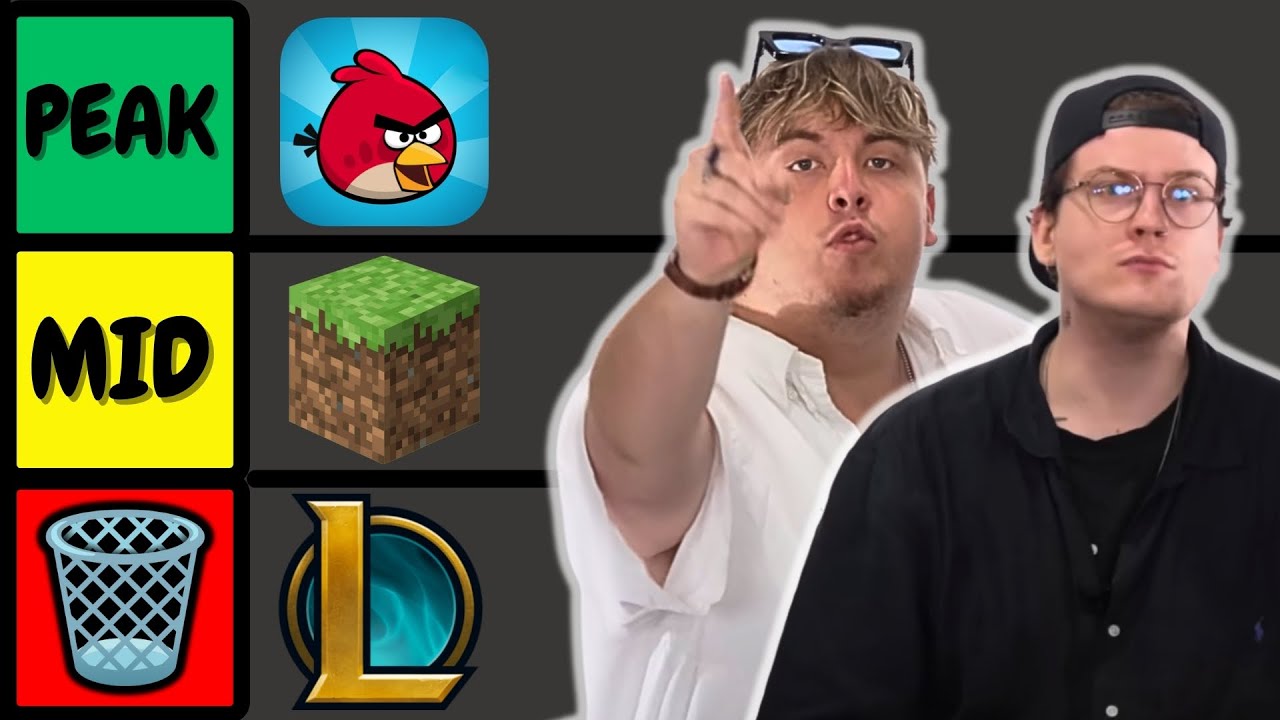 Wir ranken ALLE Videospiele (kein Ragebait)