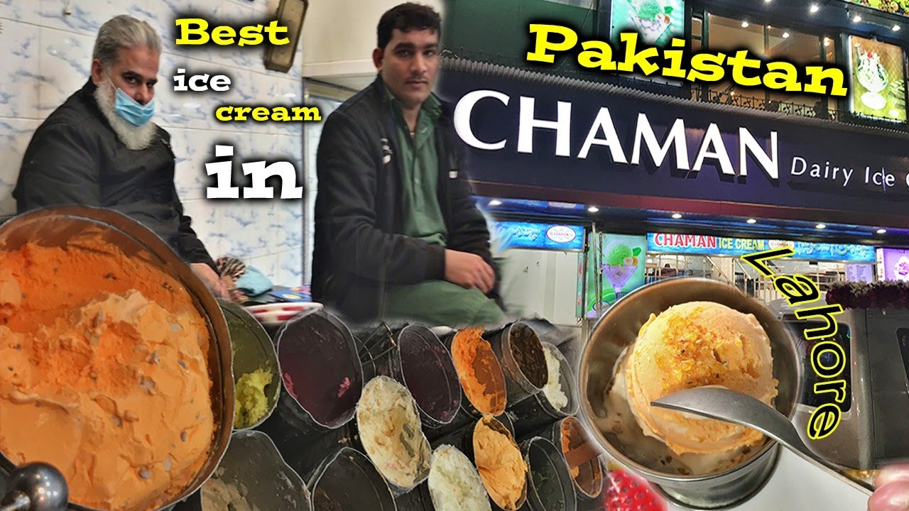 Best Ice Cream In Lahore - CHAMAN ICE CREAM - MAAL ROAD LHR #WINTER
