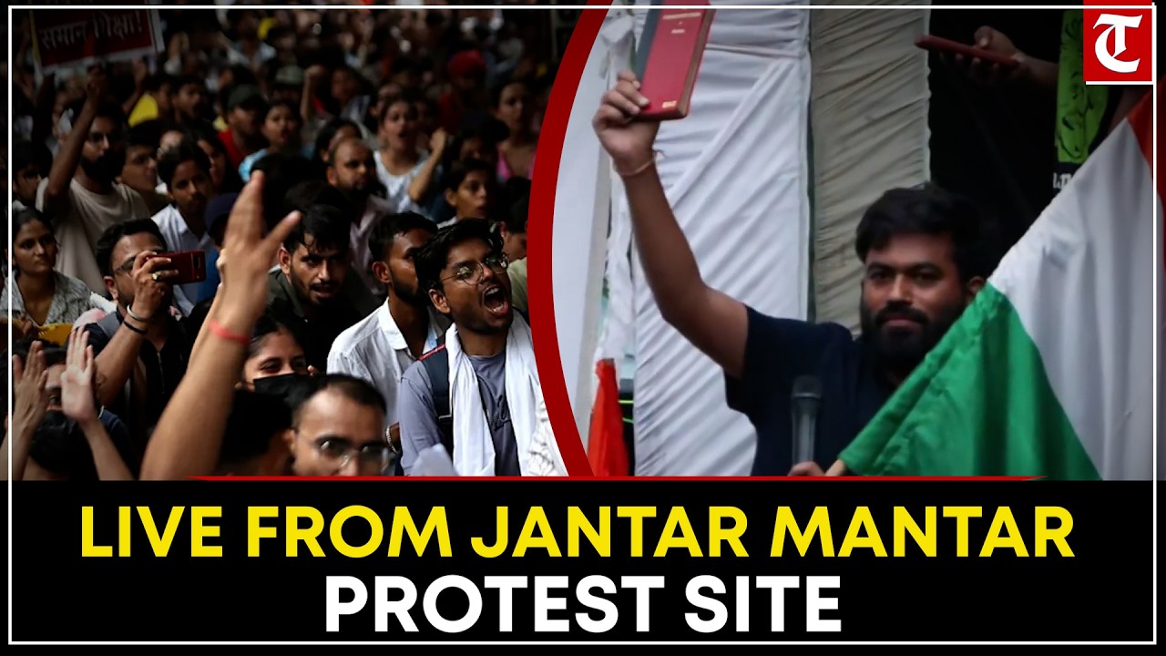 LIVE: Jantar Mantar Updates Ahead of CJP's Proposed Parliament March | Sonam Wangchuk Protest