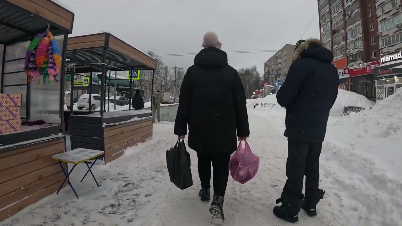14.02.2026 по сугробам Ижевска ч.3 (Пушкинская- Буммаш)