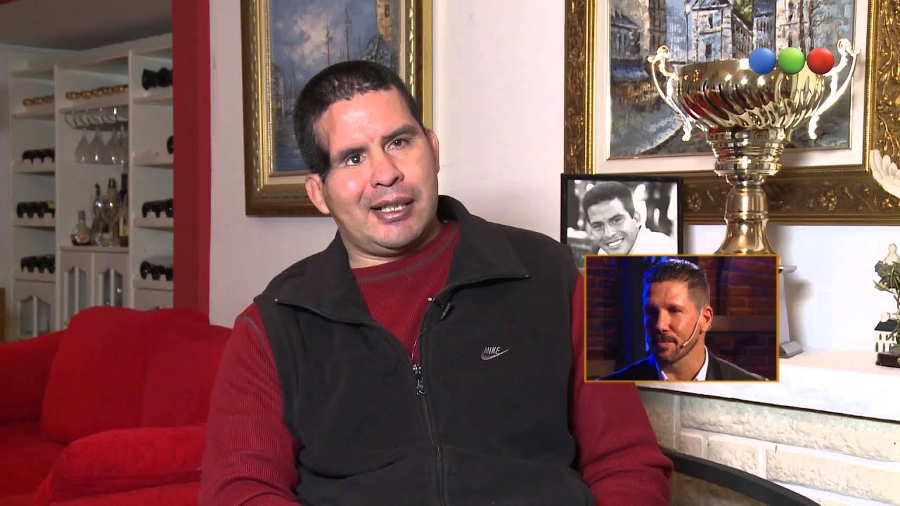 Fernando Cáceres le habla al Cholo Simeone - Gracias por venir