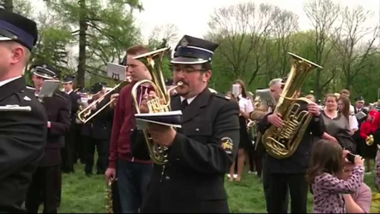 Orkiestra OSP z Brzozowa zagrała w Częstochowie
