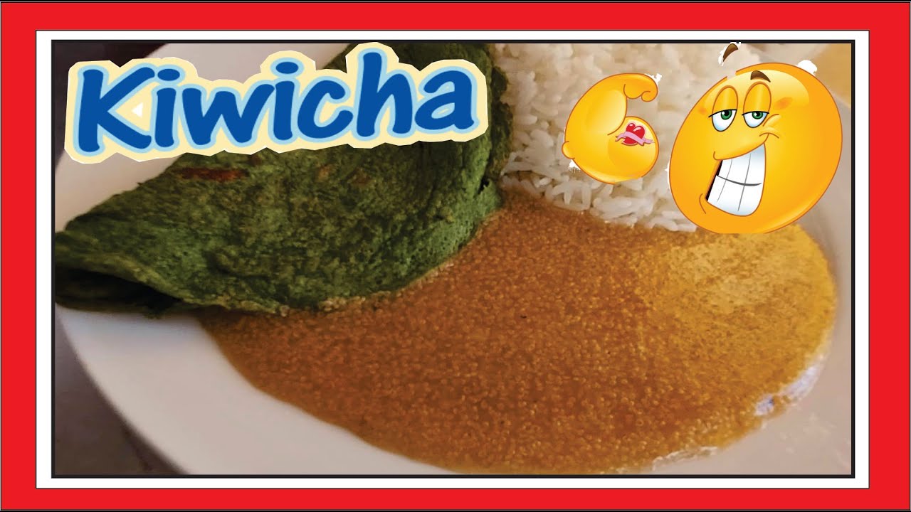 como preparar un /Guiso de kiwicha/  con tortilla de espinaca nutritivo y con historia