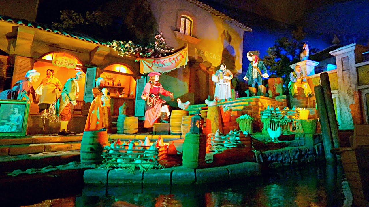 [April 2025] 4K Pirates Of The Caribbean FULL RIDE - Anaheim CA Disneyland Park