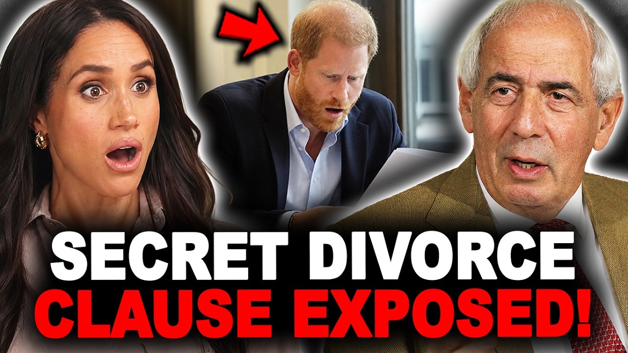 Meghan Markle LEFT SPEECHLESS After Tom Bower REVEALED Hidden Divorce Clause (Harry Was CLUELESS!)