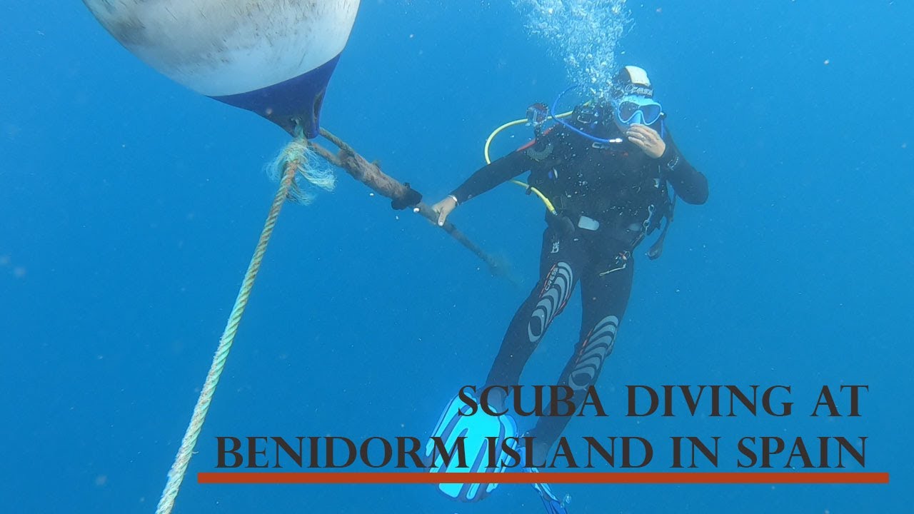 Scuba diving at Benidorm Island