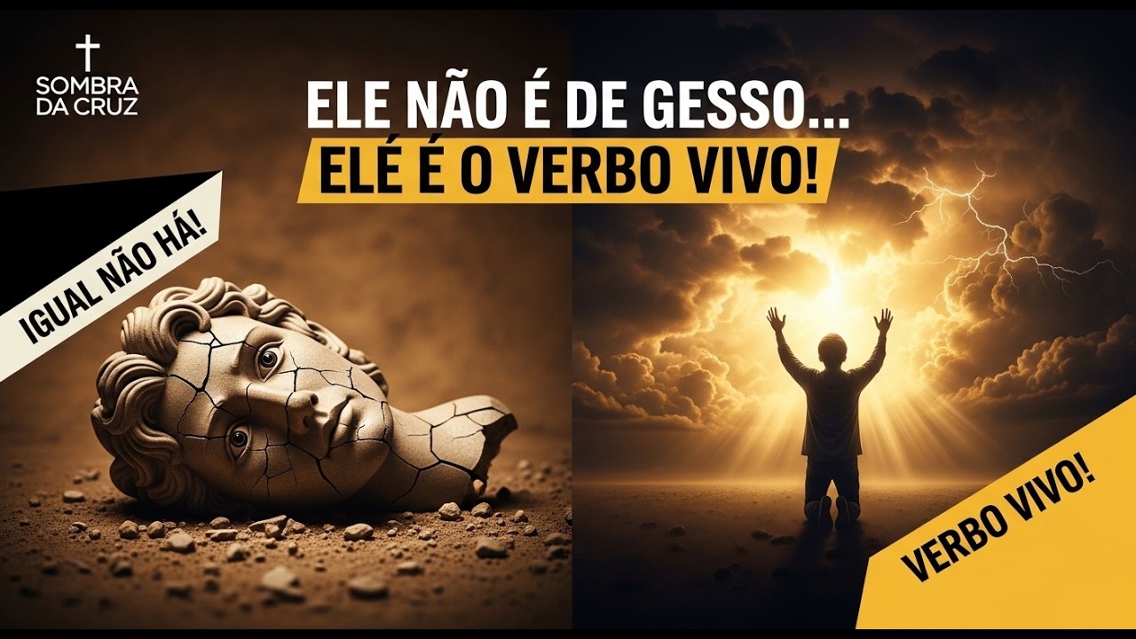 Não peça socorro a quem não pode te salvar! Erga os olhos para o trono.