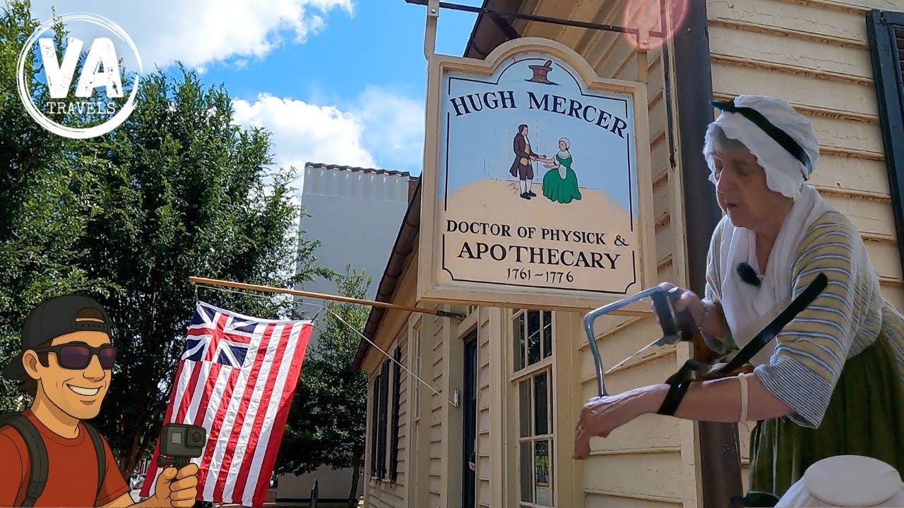 HUGH MERCER'S APOTHECARY in Fredericksburg, Virginia