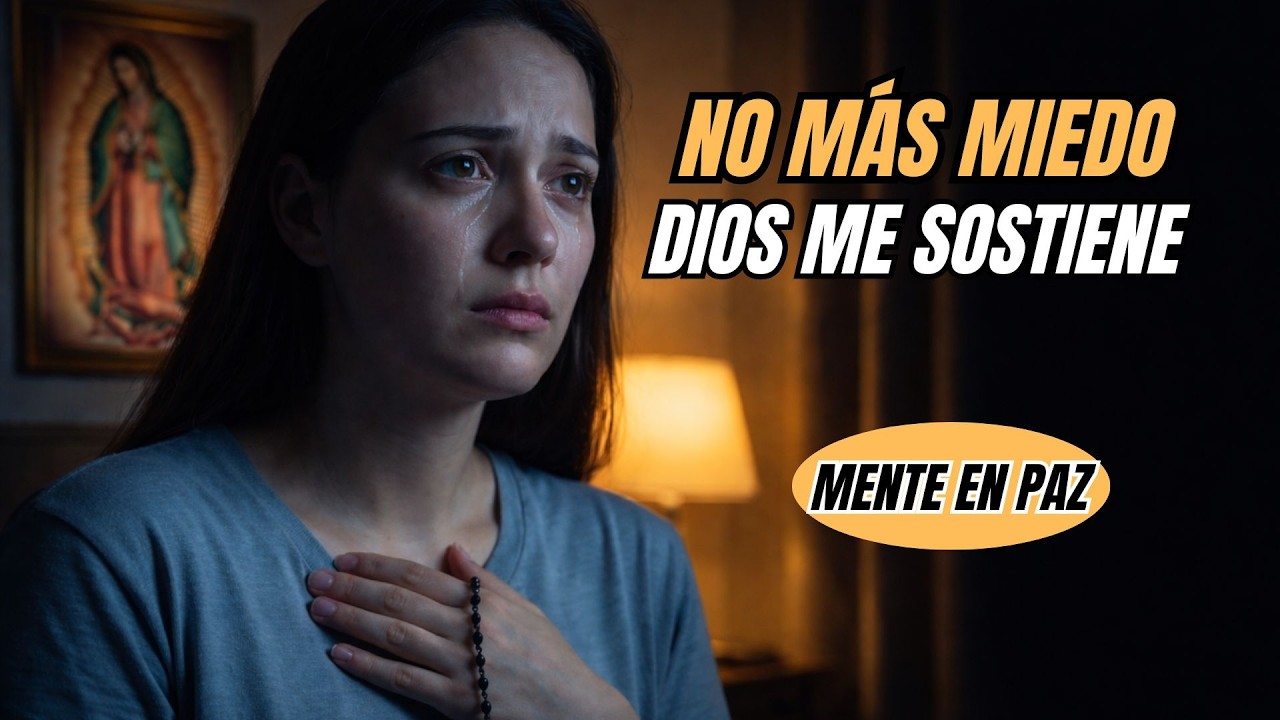 NO DUERMAS CON MIEDO DEL MAÑANA | ORACIÓN PARA CALMAR LA ANSIEDAD (GUADALUPE)