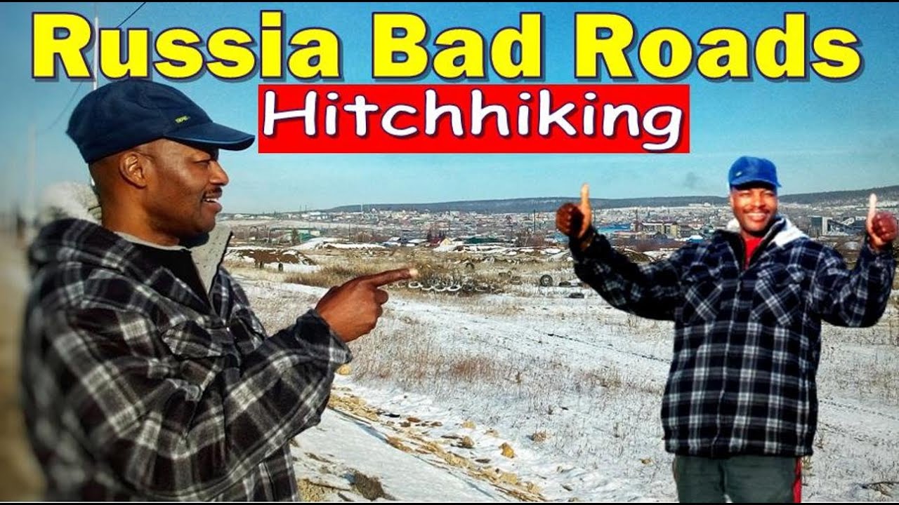 How bad is the road to Yakutsk | Hitchhiking on bad Russian roads
