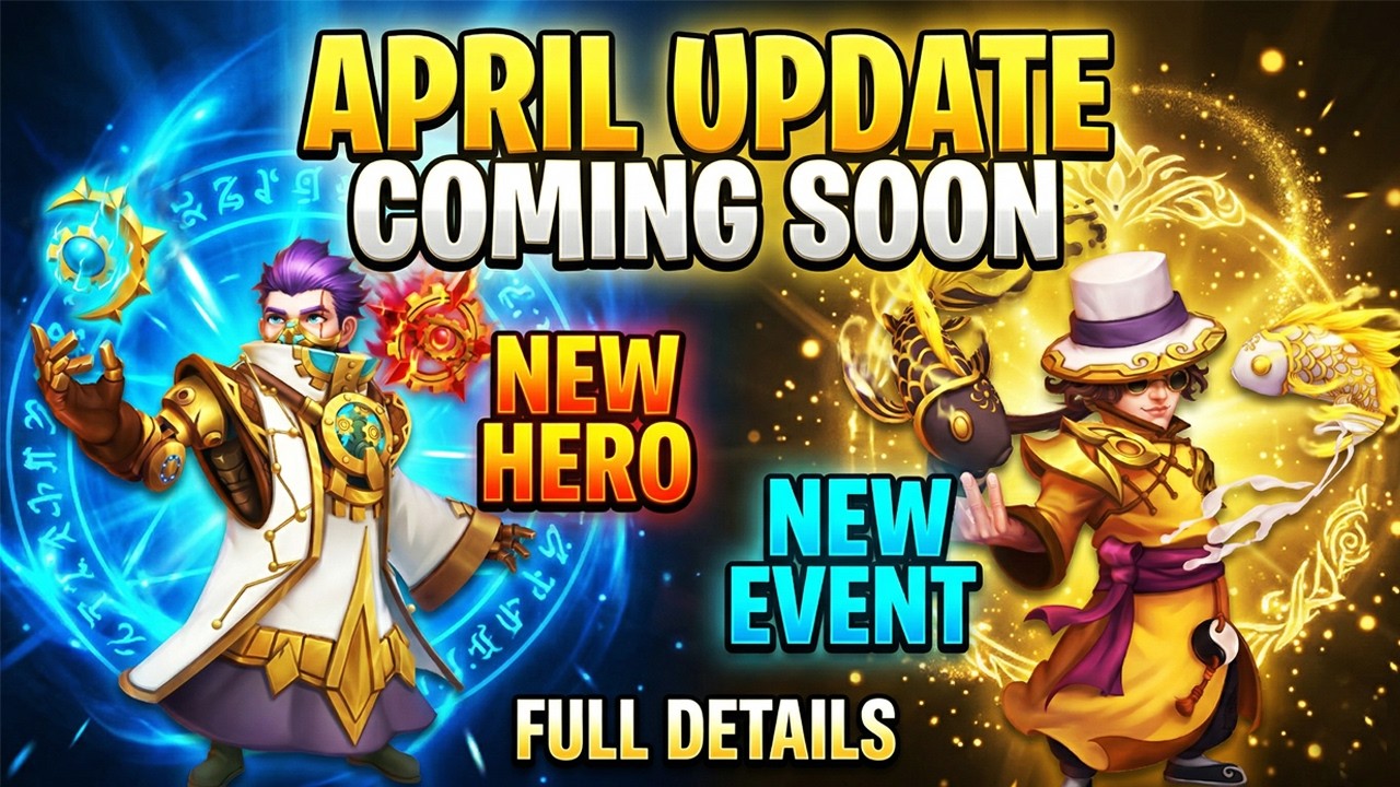 APRIL UPDATE COMING 😱 | NEW HERO & NEW EVENT - FULL DETAILS | CASTLE CLASH