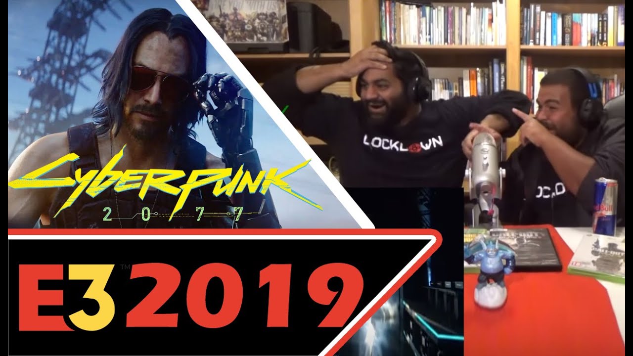 Cyberpunk 2077 Release Date Trailer w/Keanu Reeves Reaction! | E3 2019 Microsoft