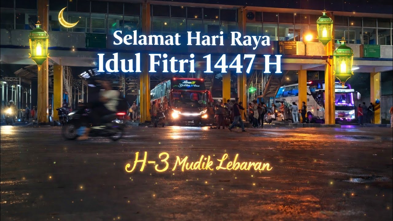 MEMANTAU PEMUDIK DI H-3,Terminal bungurasih Penuh di jam setan !!!! 