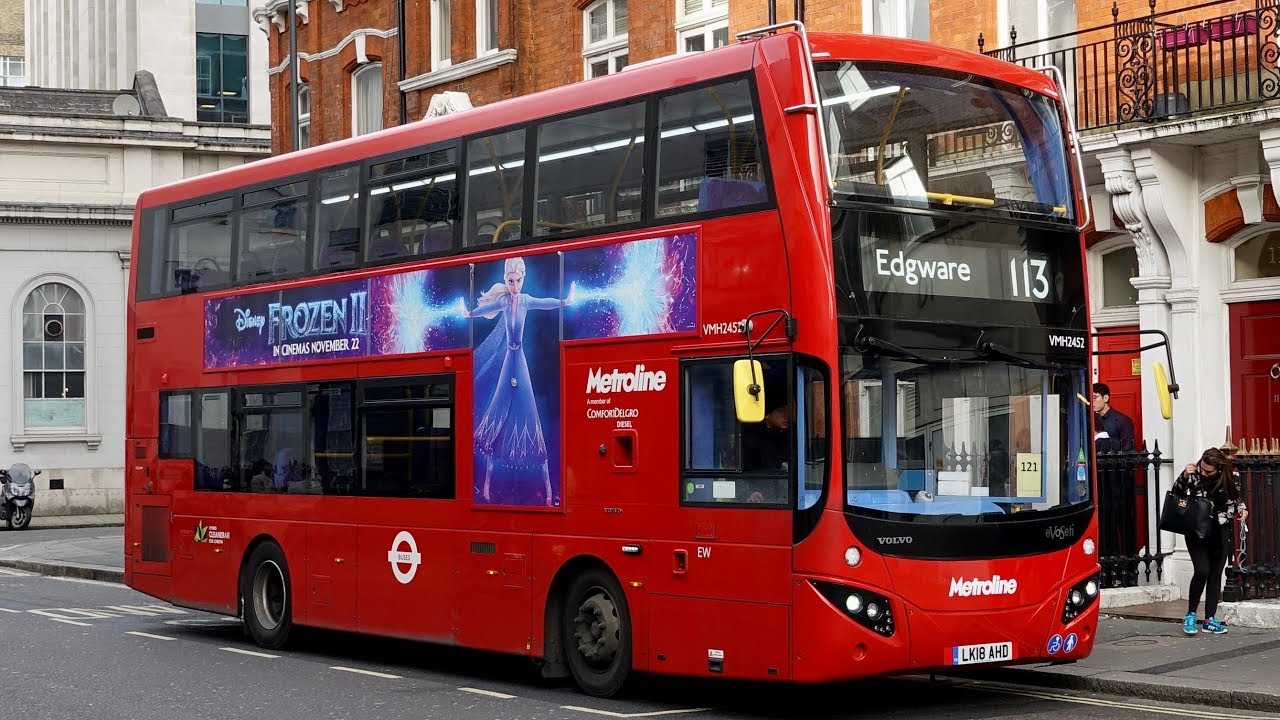 London Buses - Route 113 - Edgware Station to Oxford Circus