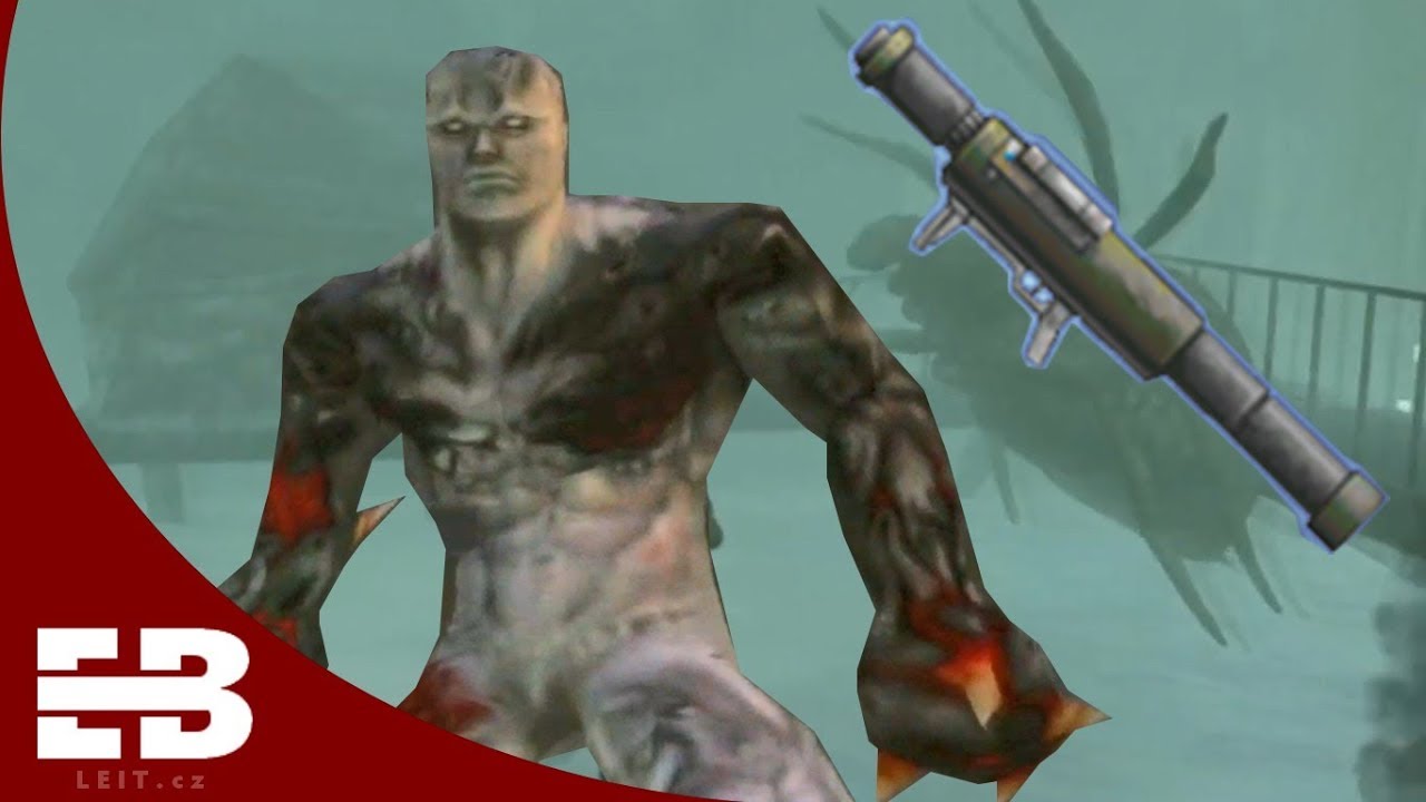 Killing every boss with rocket launcher in Resident Evil: Code Veronica X