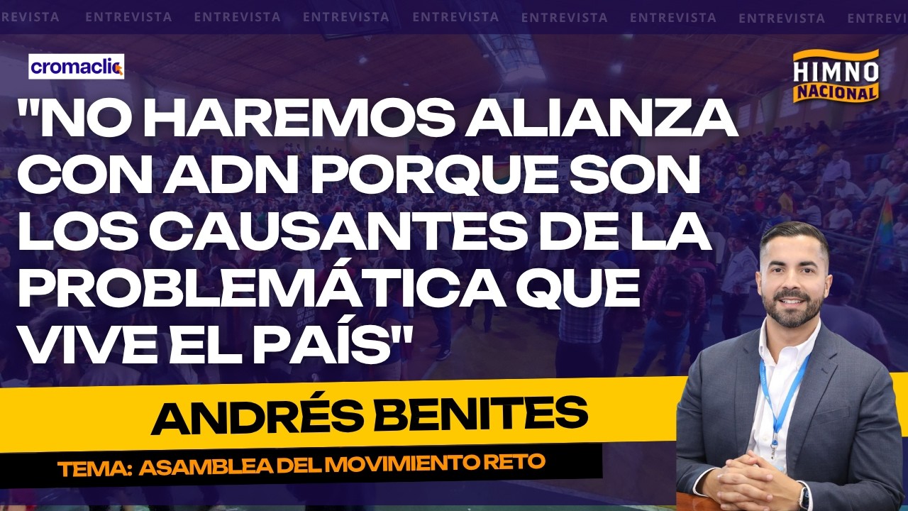 Entrevista con ANDRÉS BENITES, secretario nacional de RETO | HIMNO NACIONAL